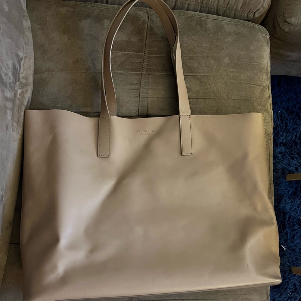 Everlane nude tote